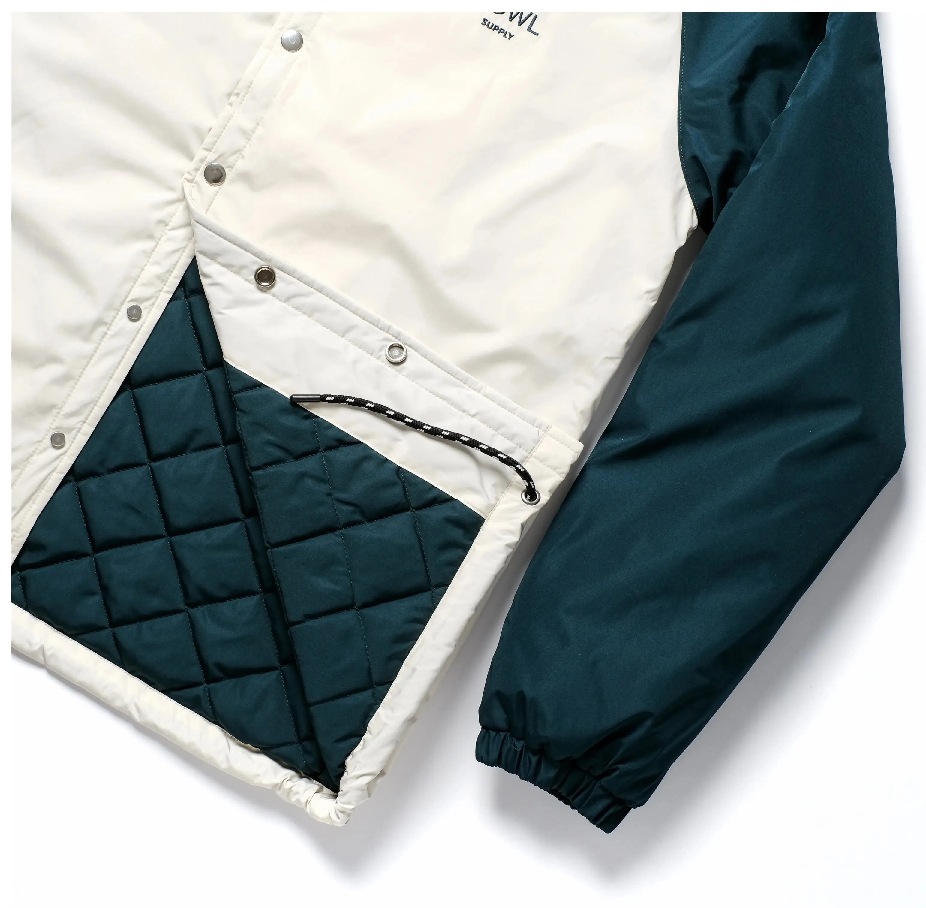 Howl Premium Coaches Jacket - Off White