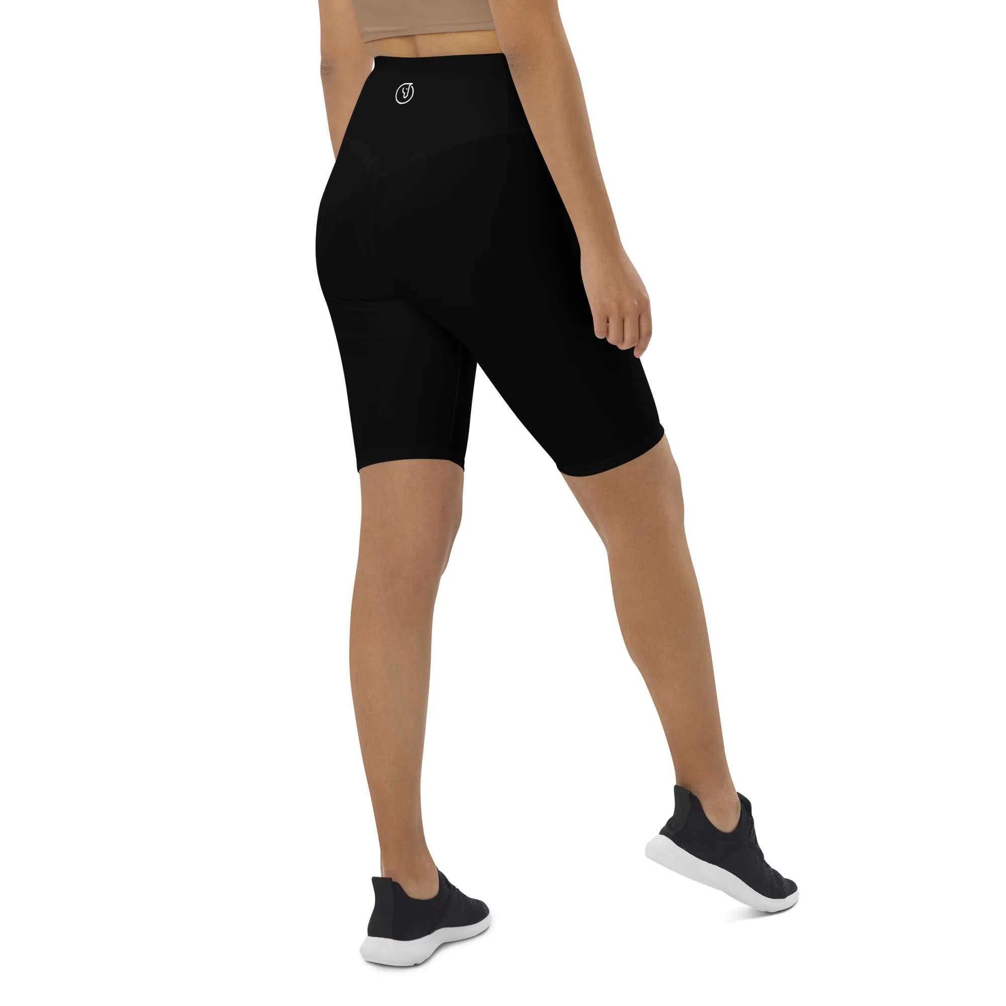 Humble Sportswear™ Black High Waist Shorts