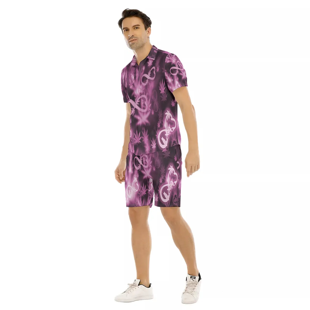 INFINITY GRAPE Men's Short Sleeve Shirt Sets