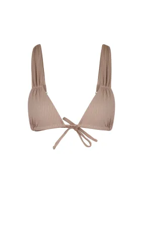 ISIS Top Ribbed Nude Texture
