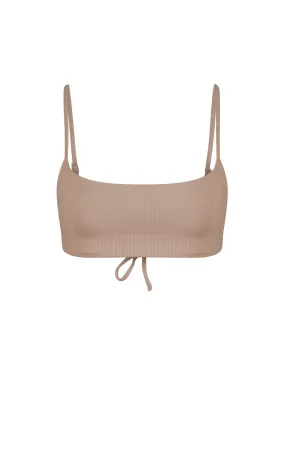 KAIH Bralette Top Nude Texture