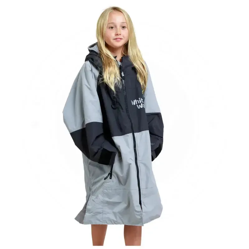 Kids Pool Swimming Robe | Steel Grey Unisex Hard Shell Robe