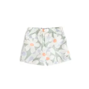 Kids Sage Daisy Trip Swim Trunk (Green)