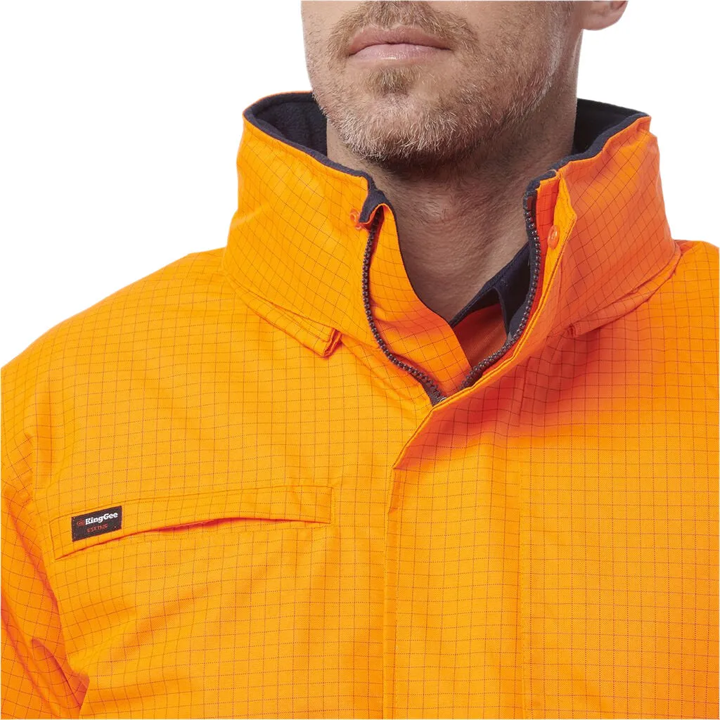 KingGee Hi-Vis Anti Static Waterproof Reflective Work Jacket (K55035)
