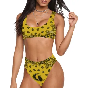 LCC  L.K Sport Top & High-Waisted Bikini Swimsuit