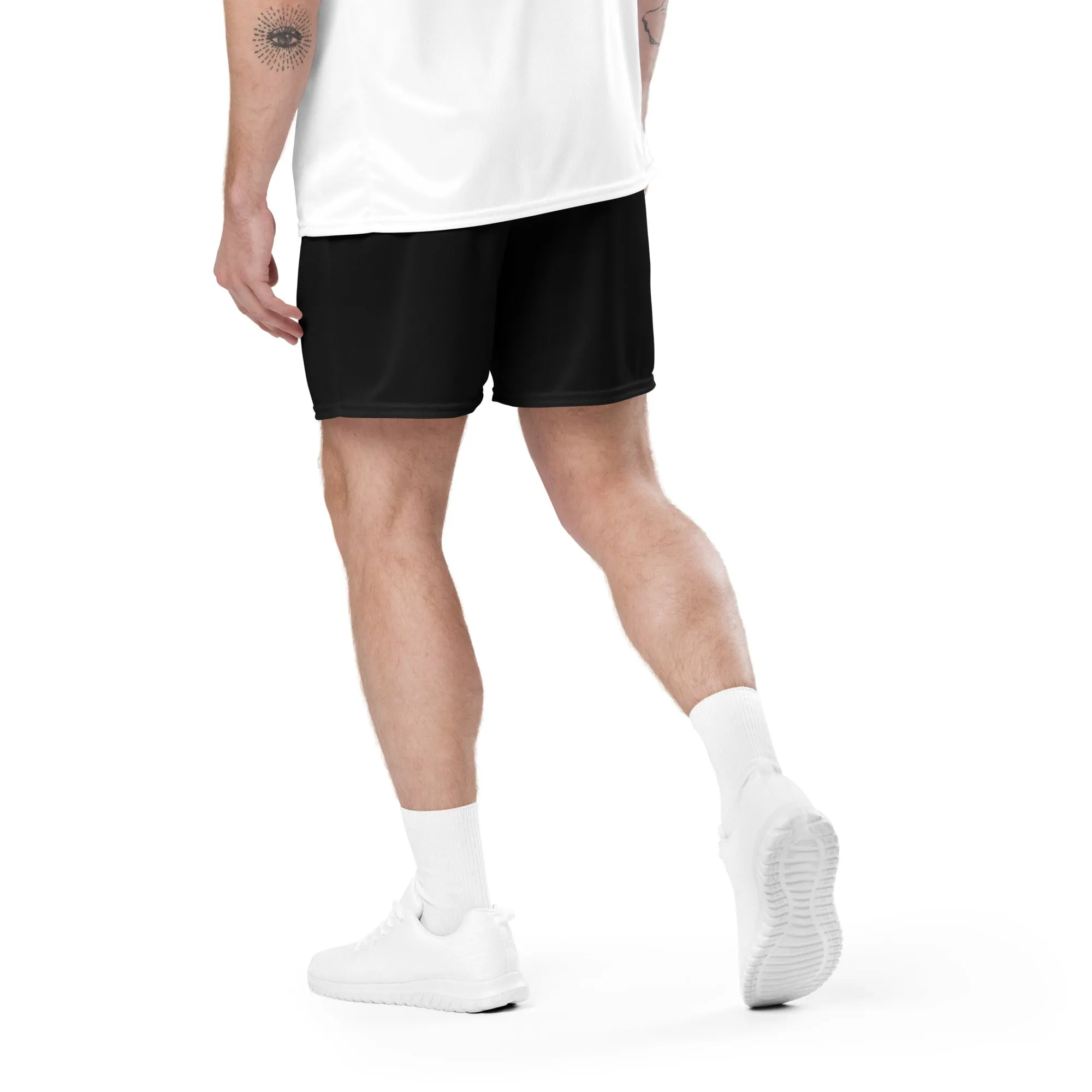 Lick My Balls Unisex mesh shorts