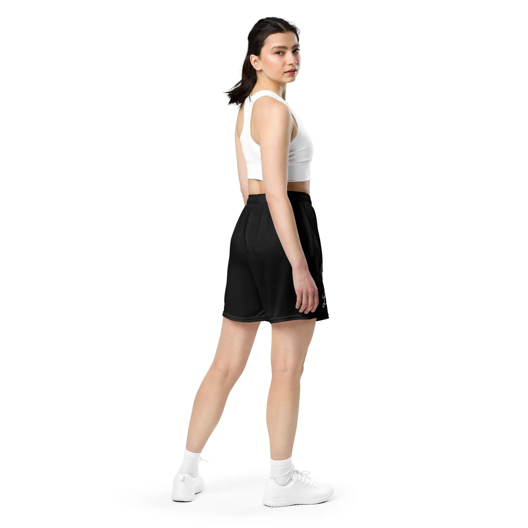 Lick My Balls Unisex mesh shorts