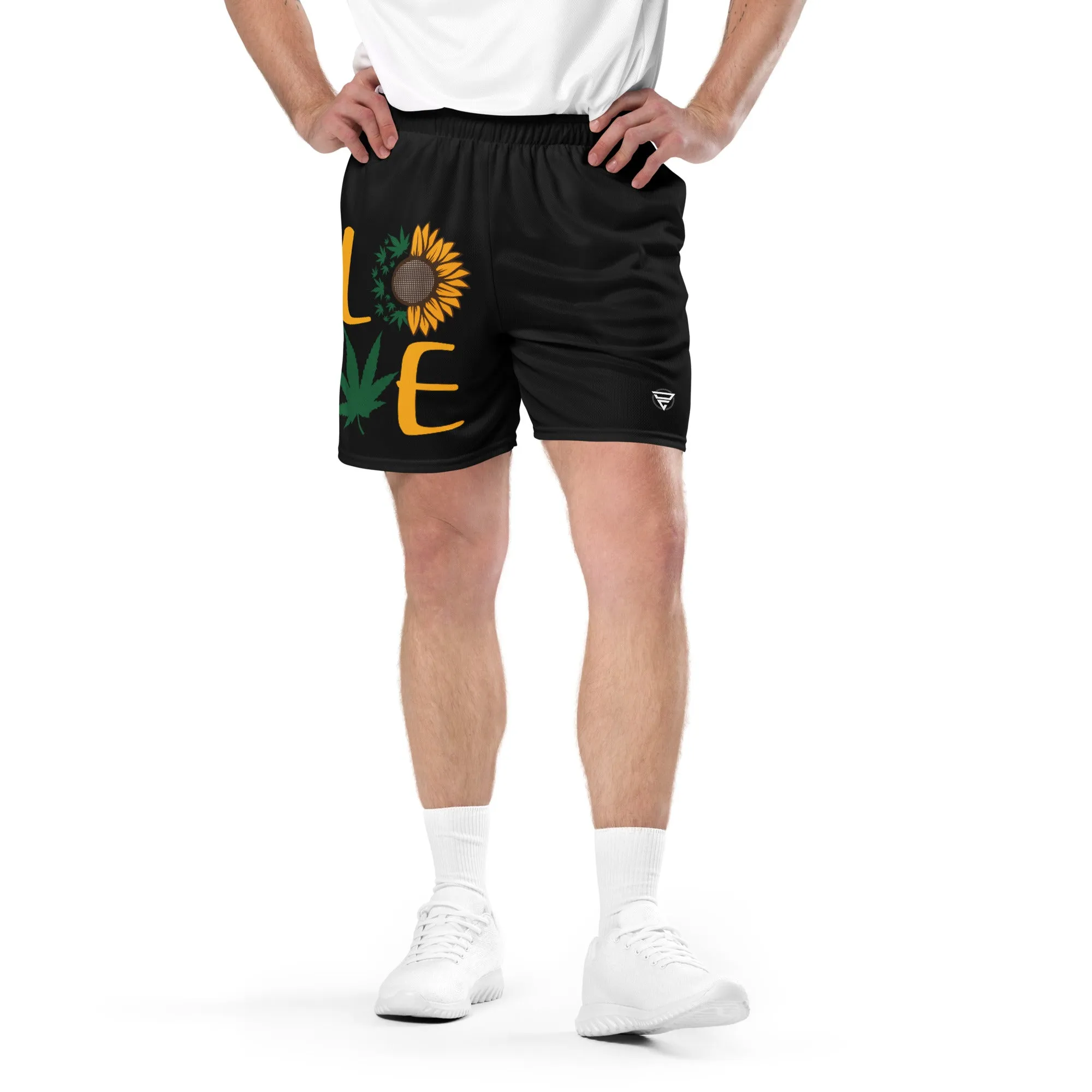Love Unisex mesh shorts