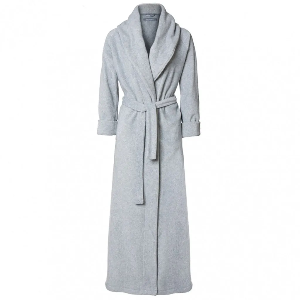 Men's and Women's Long Robes Fleece Floor Length Plus Size Bathrobe  Soft Sleepwear Loungewear Night Gown Pajamas  Nightwear