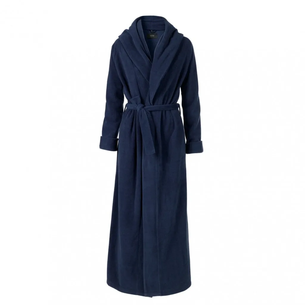 Men's and Women's Long Robes Fleece Floor Length Plus Size Bathrobe  Soft Sleepwear Loungewear Night Gown Pajamas  Nightwear