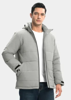 Men's Mid-length Wool Fleece Lining Jacket