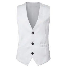 Men's Solid Colored Vest