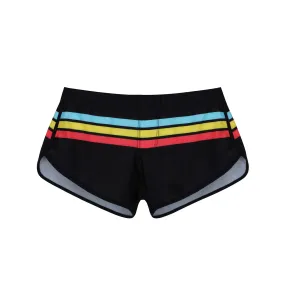 Men's Swim Trunks Striped Split Side Swimsuit