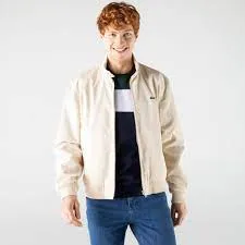 Men's Water-Resistant Cotton Zip Jacket - Bh1045