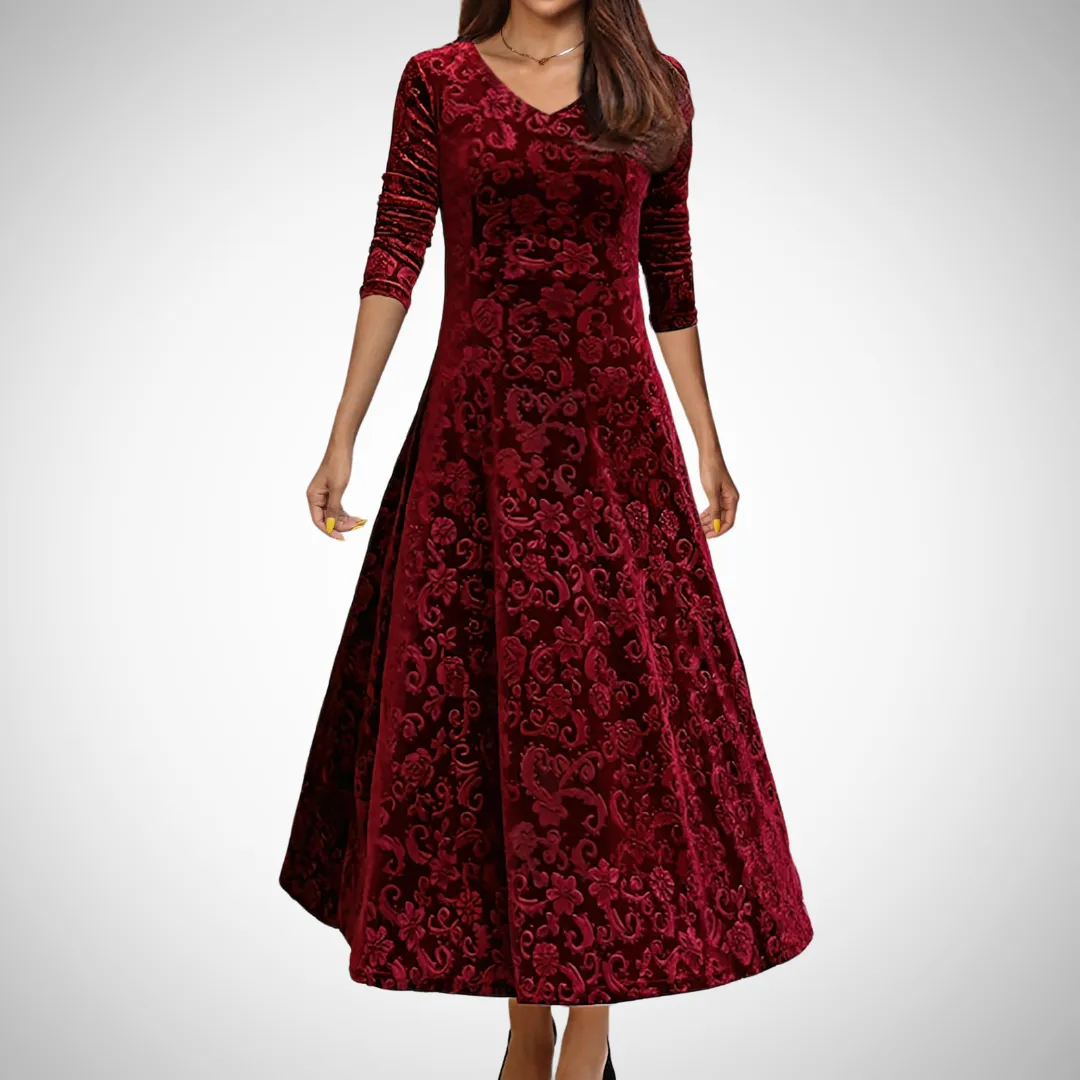 Natascha Plus Size Floral Pattern