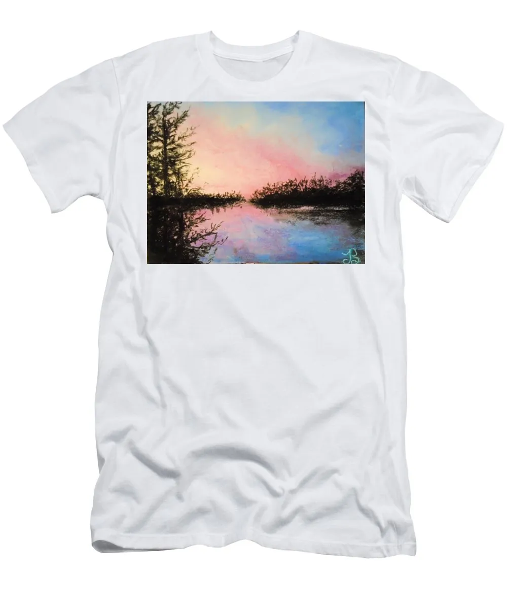 Night Streams in Sunset Dreams  - T-Shirt