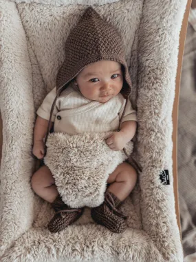 Organic Cotton Bonnet & Bootie Sets
