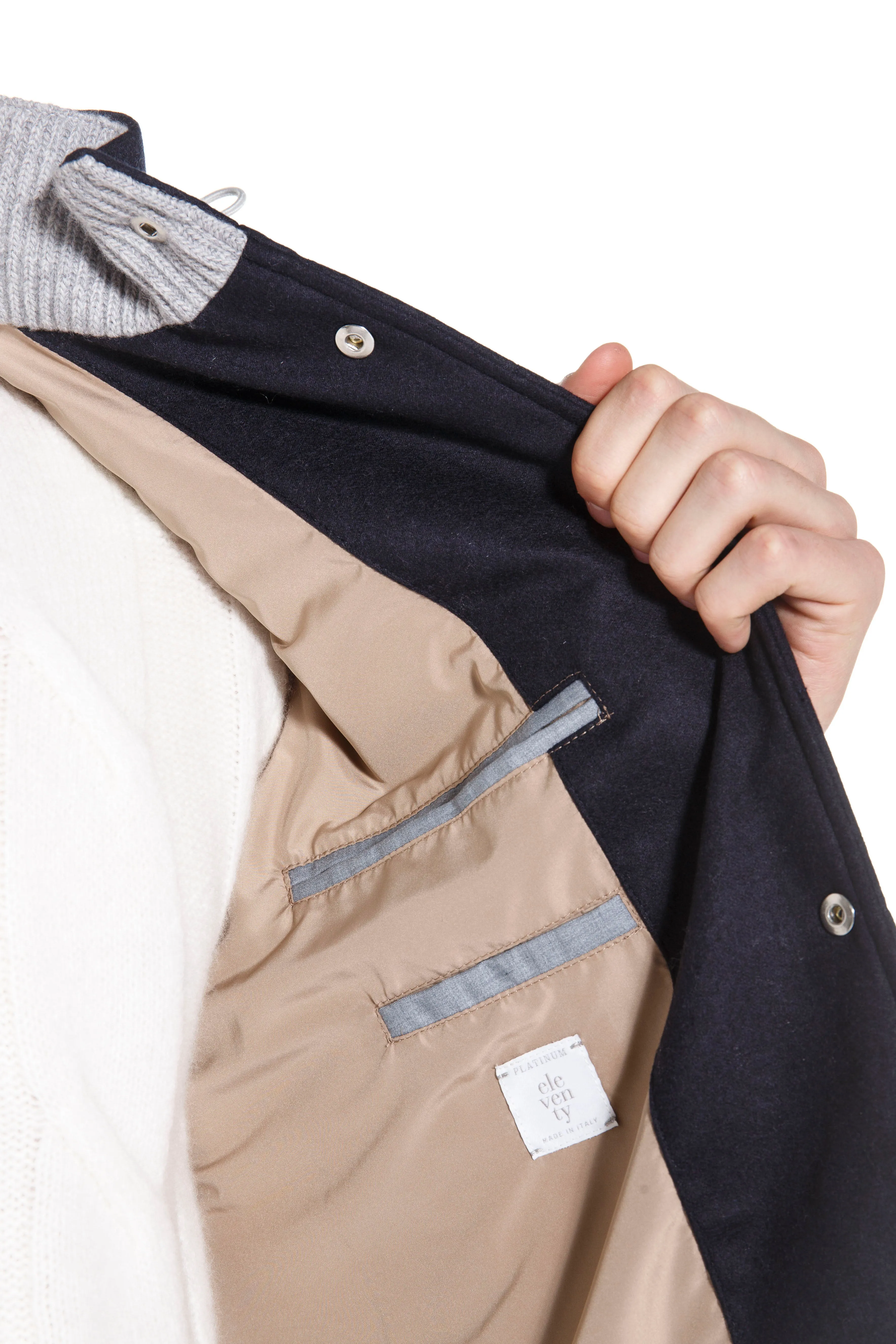 Padded Vest With Hood