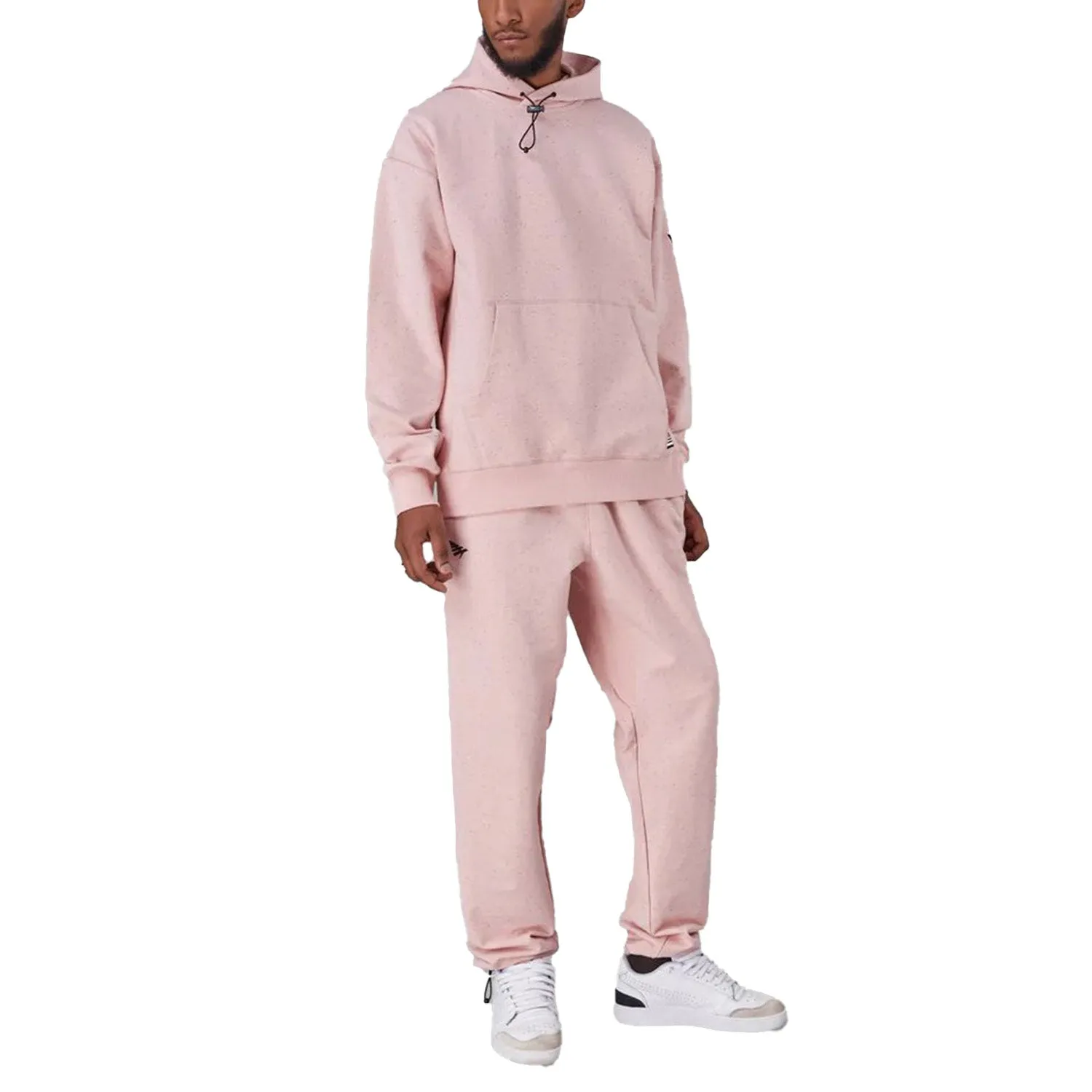 Paper Planes Speckled Planes Men's Hoodie Peach