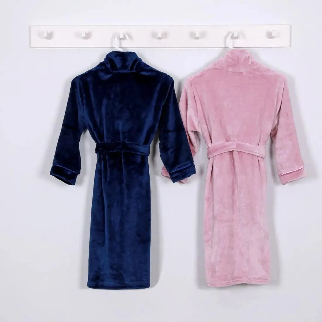 Personalised Kids So Soft Robes - Front and Back Embroidery