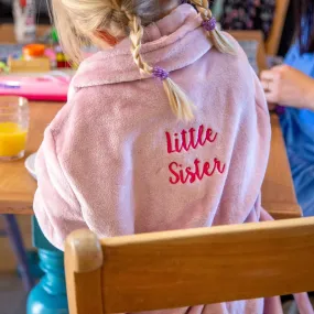 Personalised Kids So Soft Robes - Front and Back Embroidery