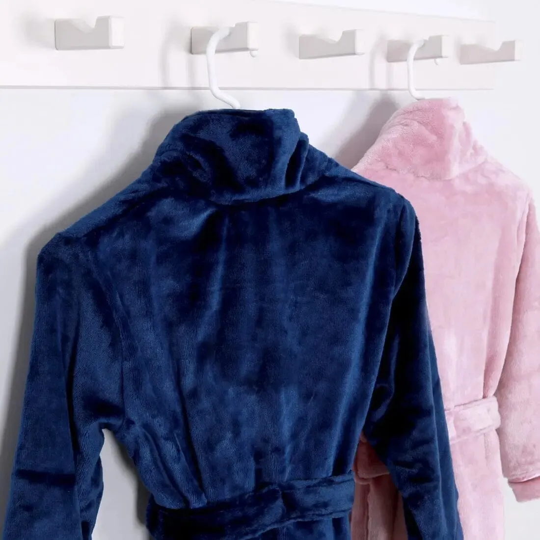 Personalised Kids So Soft Robes - Front and Back Embroidery