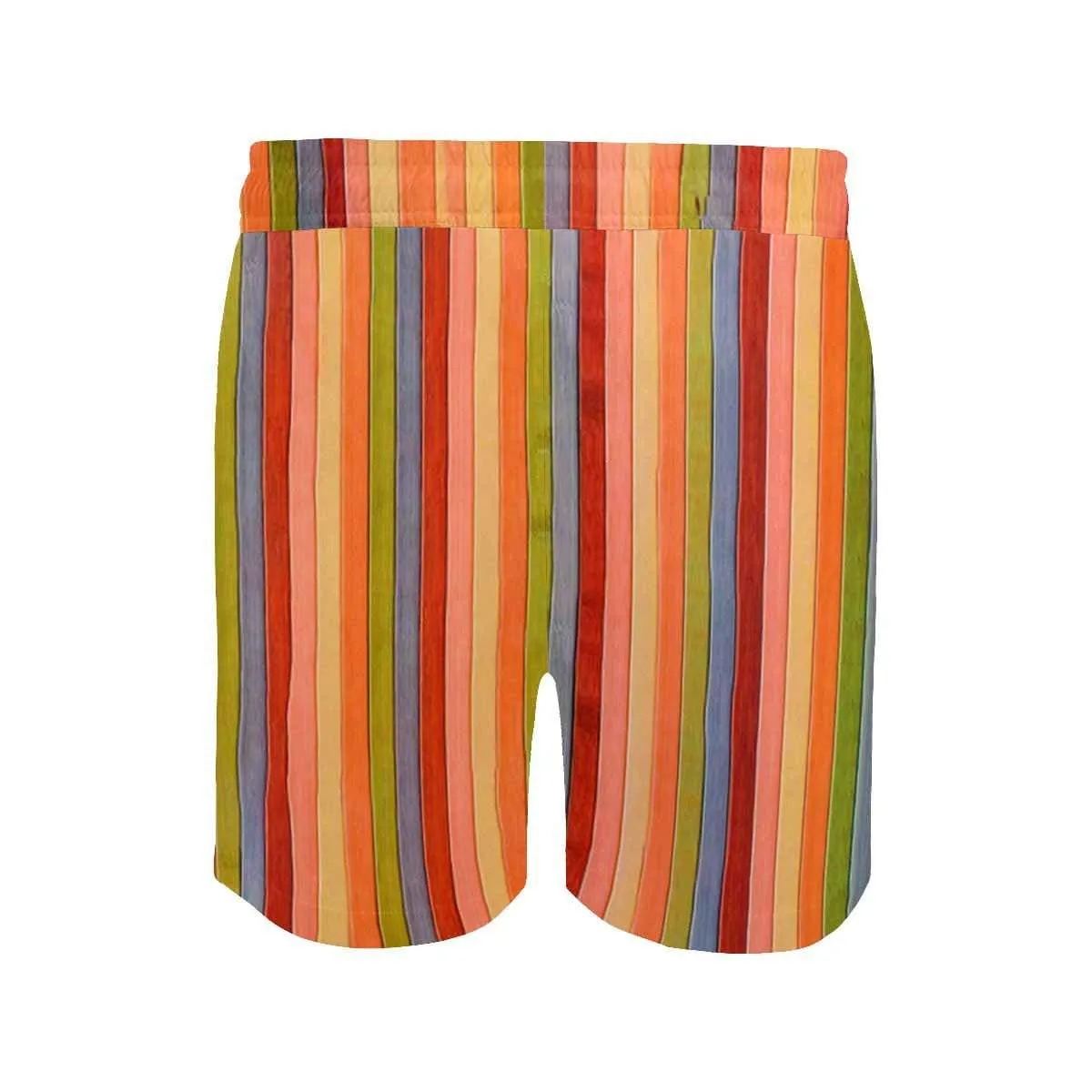 Personalized Swim Trunks Customize Swim Trunks Design Face Row Simple Men's Quick Dry Swim Shorts