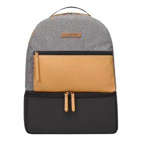 Petunia Pickle Bottom Axis Backpack: Camel/Graphite (Exclusive)