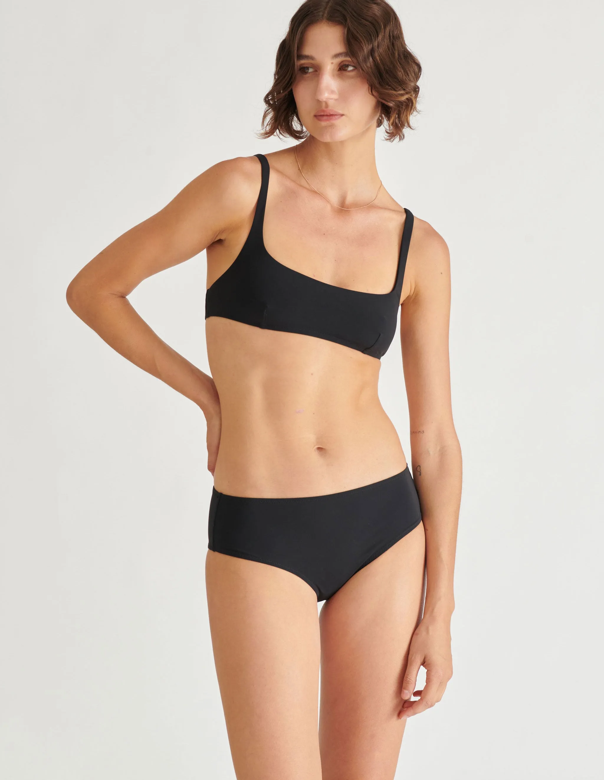 Quinn Bikini Top Black