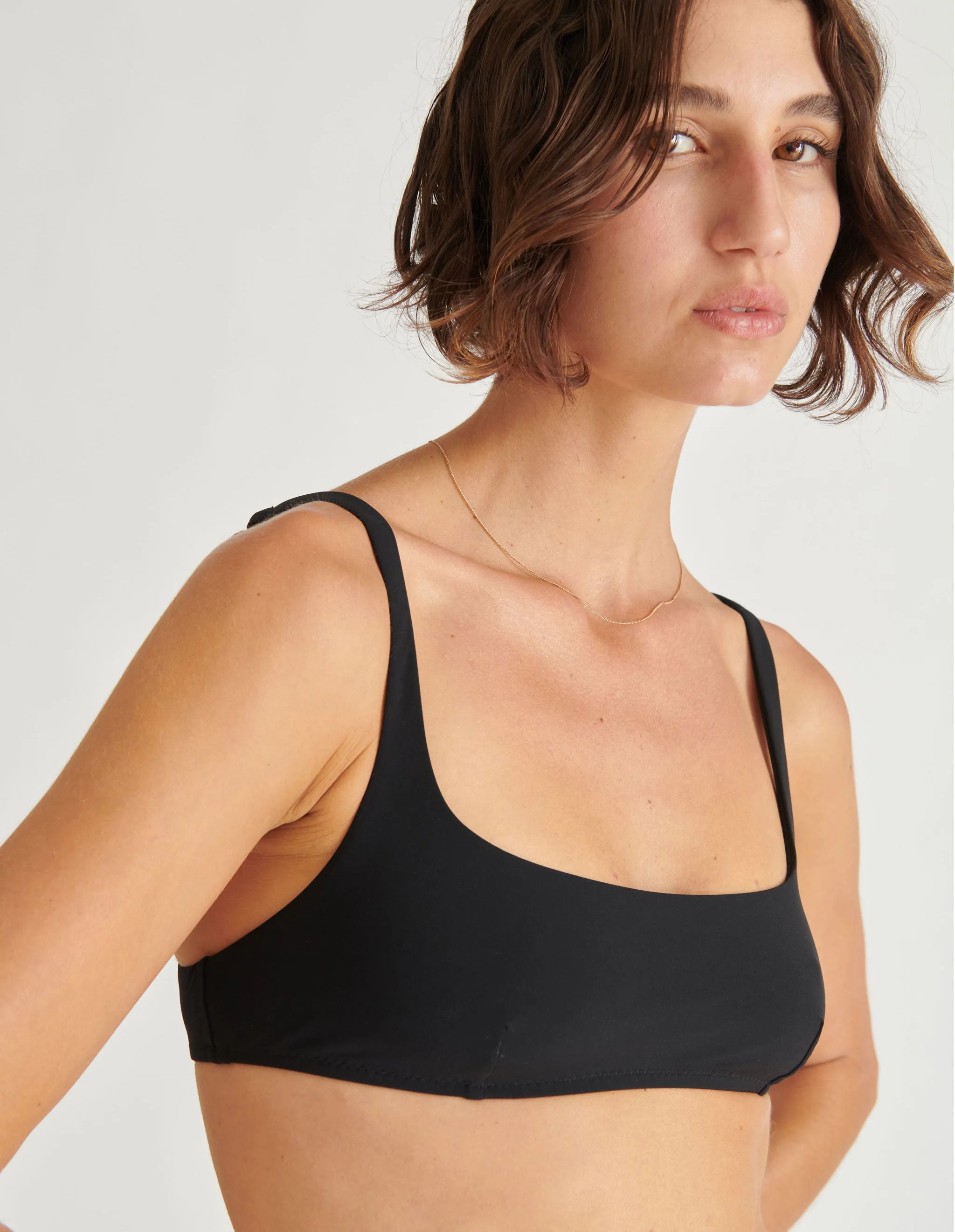 Quinn Bikini Top Black