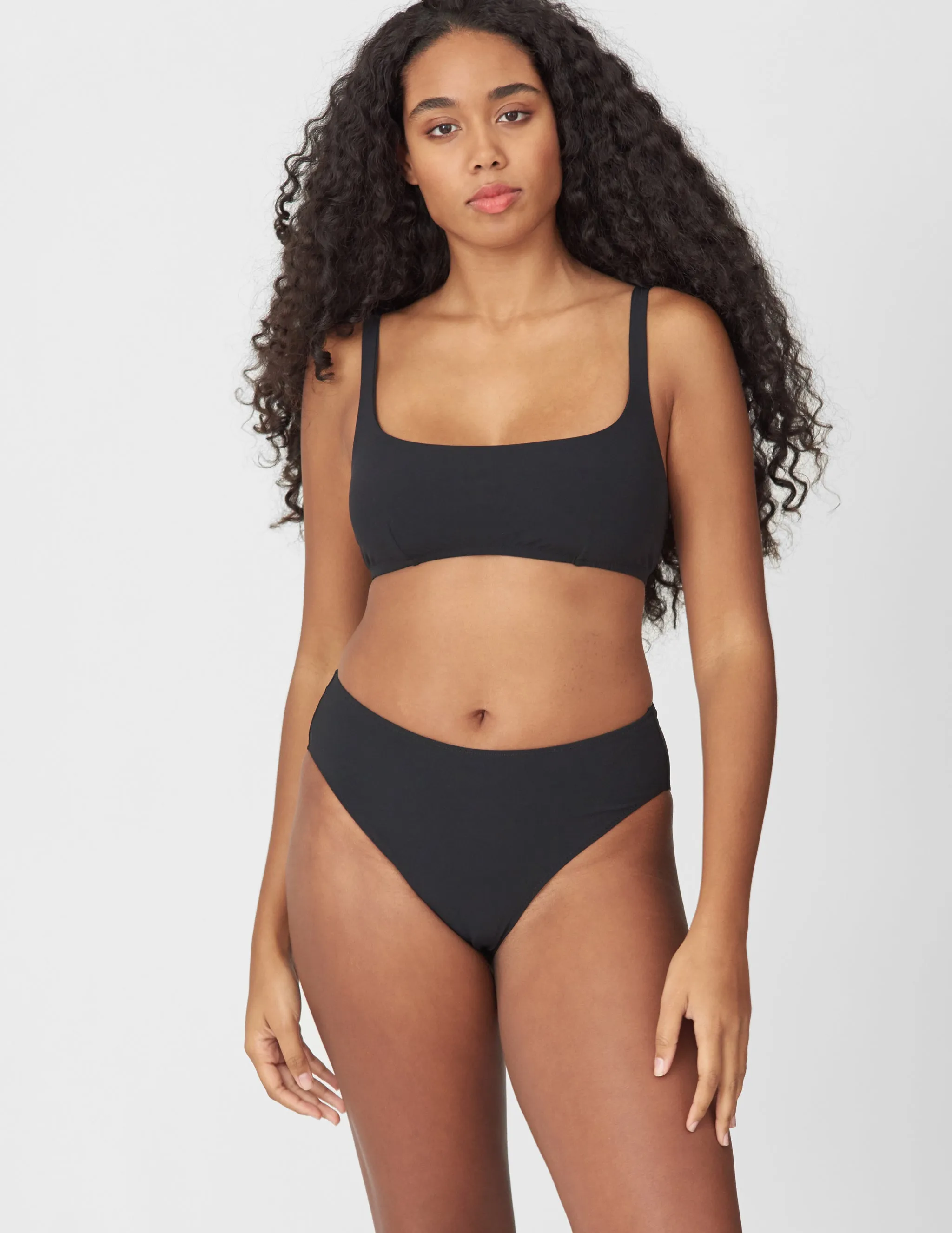 Quinn Bikini Top Black
