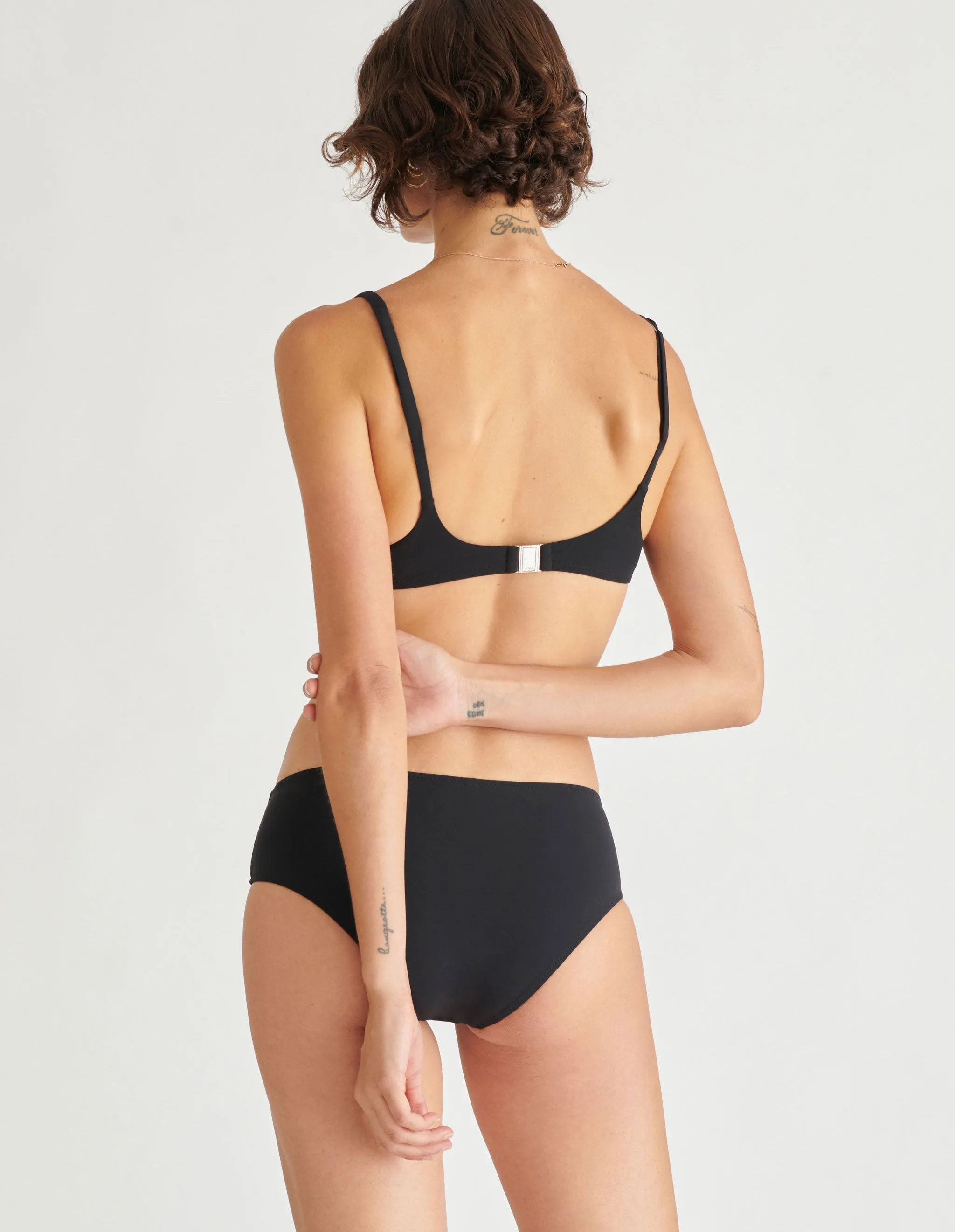Quinn Bikini Top Black