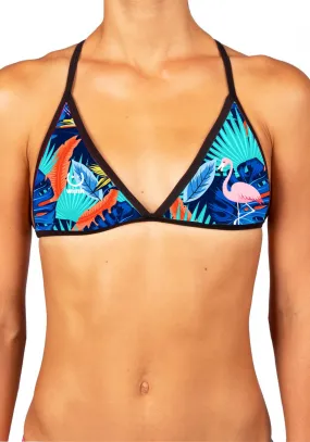 Reversible Triangle Bikini Top Caribe