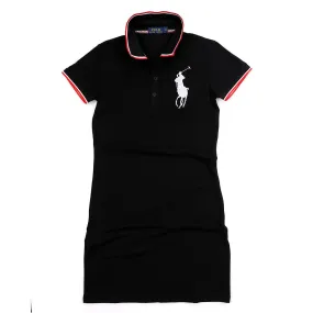 RL Big Pony Custom Fitted Ladies Gown- Black