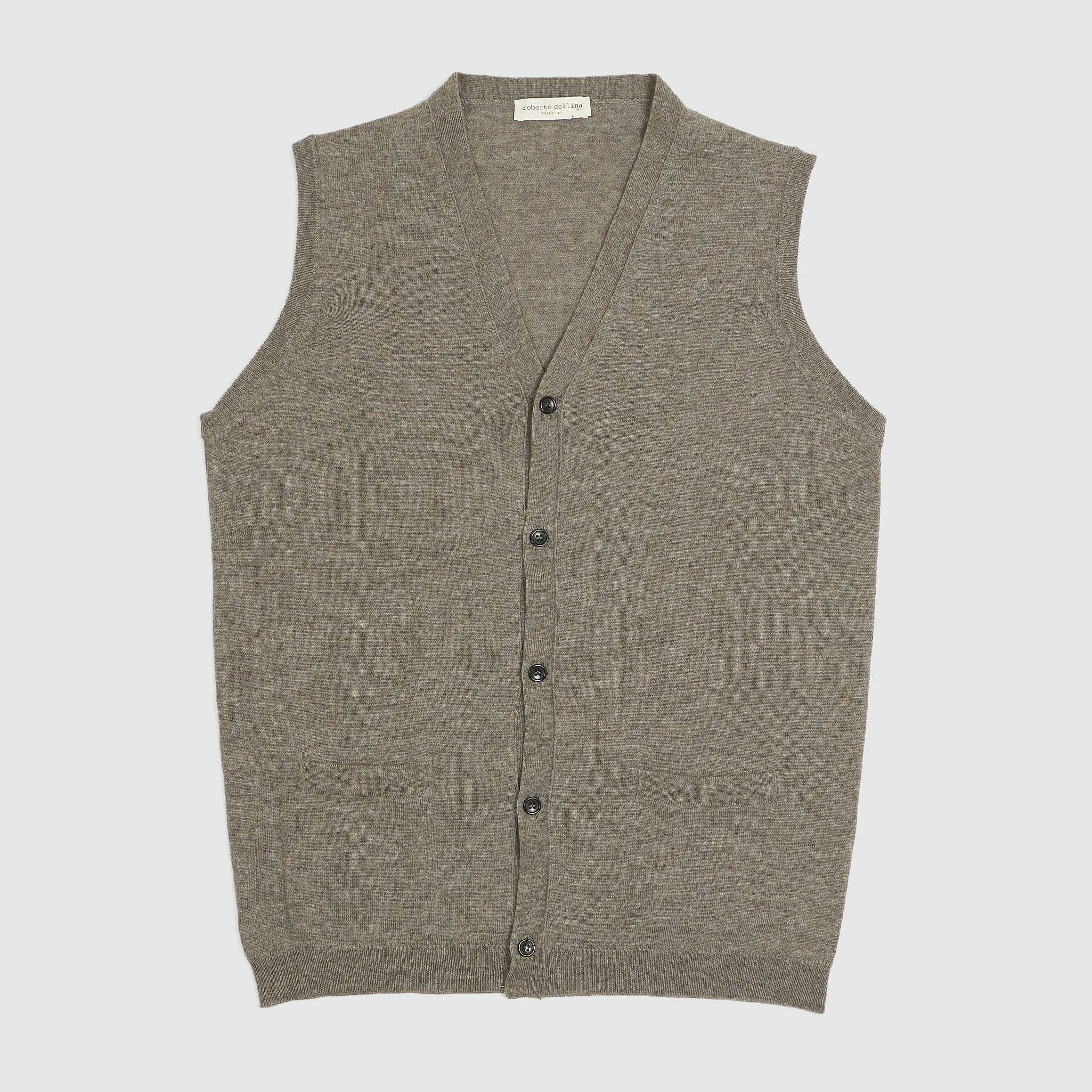 Roberto Collina Light Merino Wool Vest