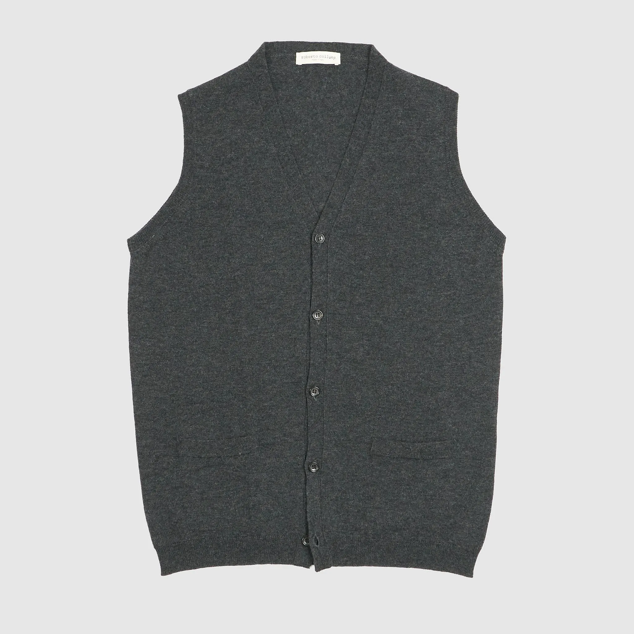 Roberto Collina Light Merino Wool Vest