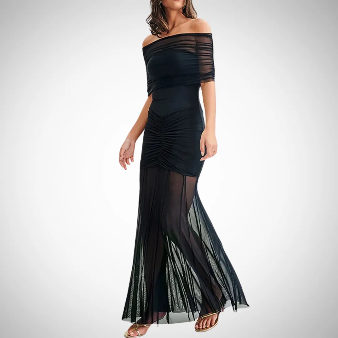 Rossella Glamour Pleat Dress