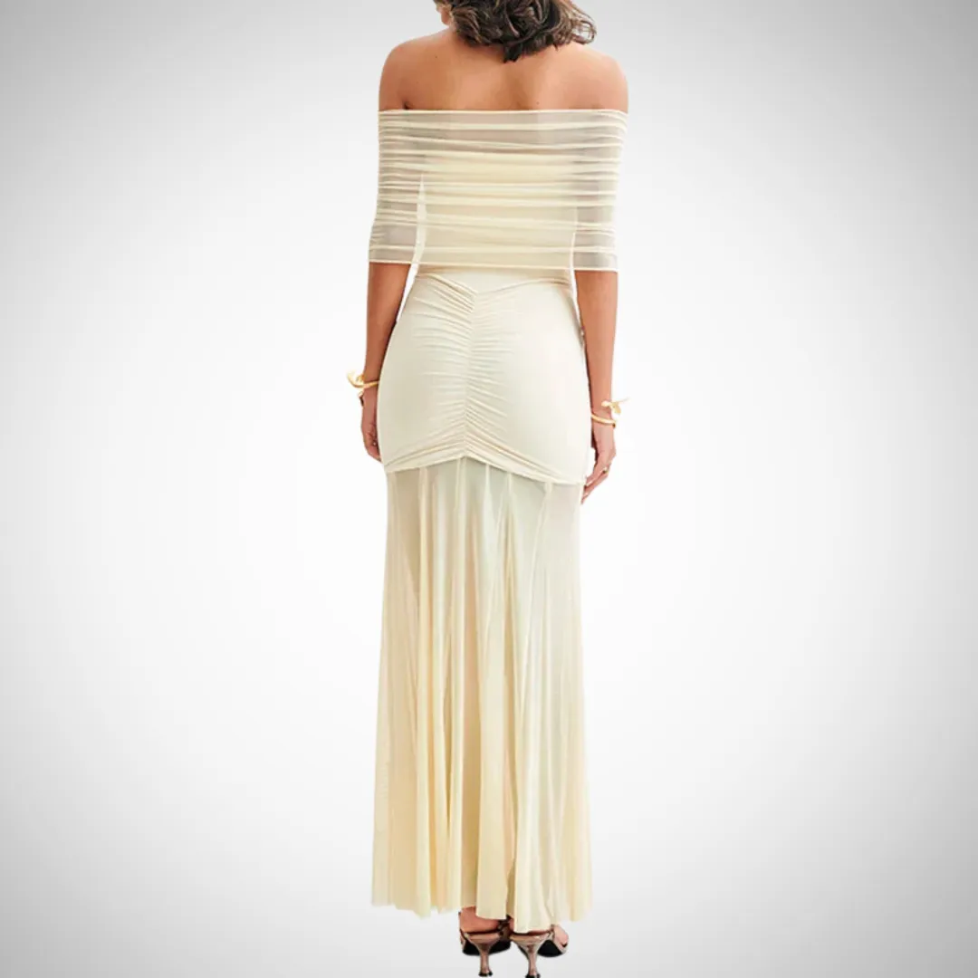 Rossella Glamour Pleat Dress