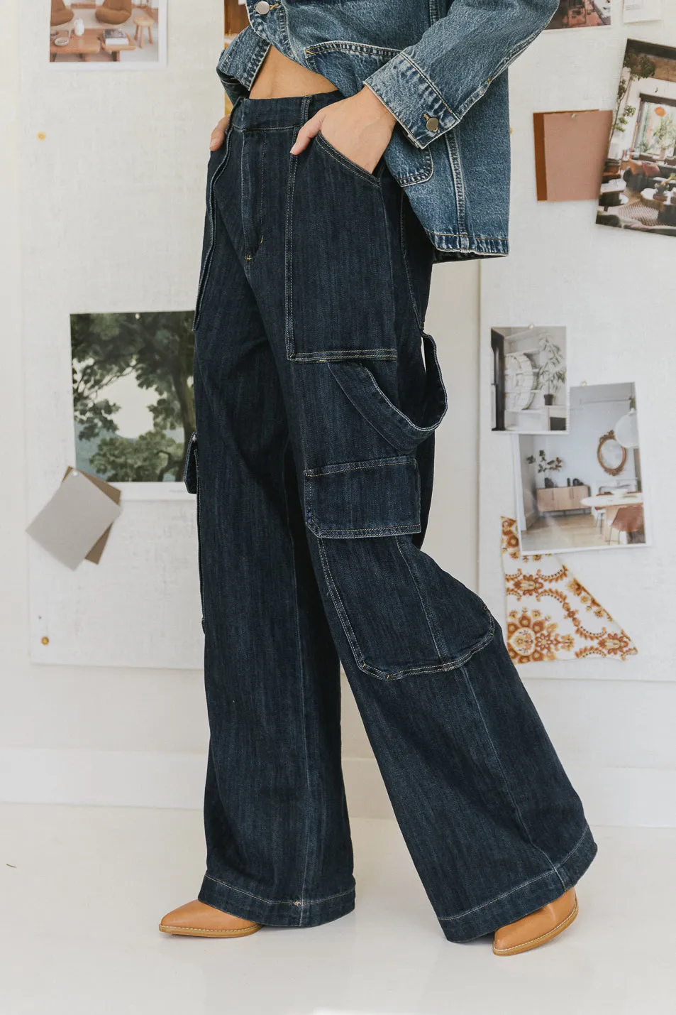 Sara Cargo Jeans - FINAL SALE