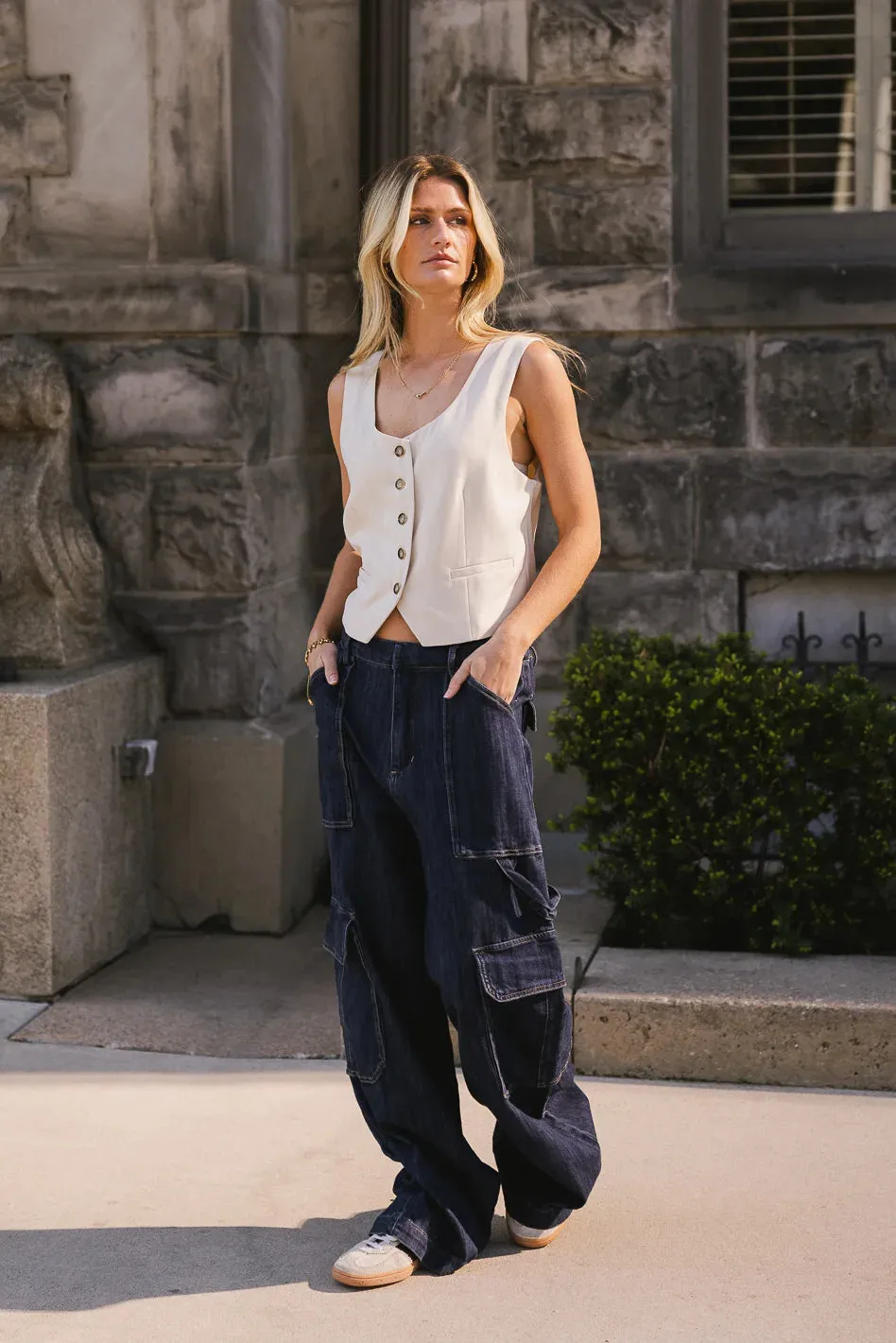 Sara Cargo Jeans - FINAL SALE