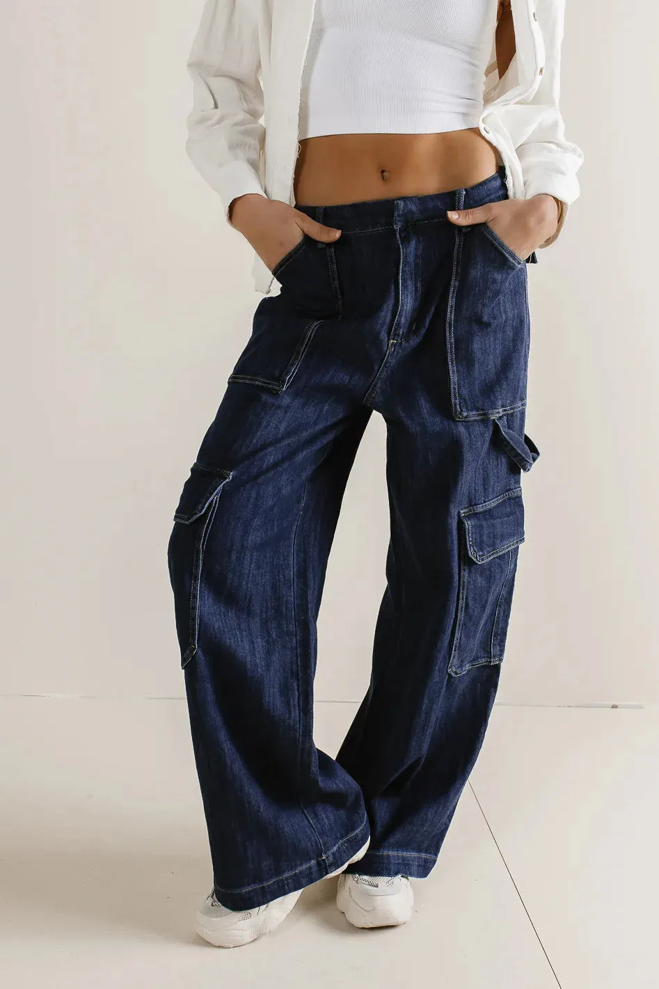 Sara Cargo Jeans - FINAL SALE