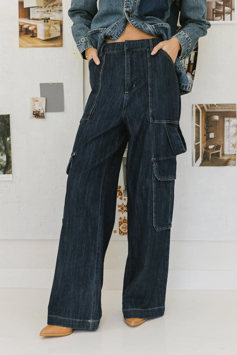 Sara Cargo Jeans - FINAL SALE