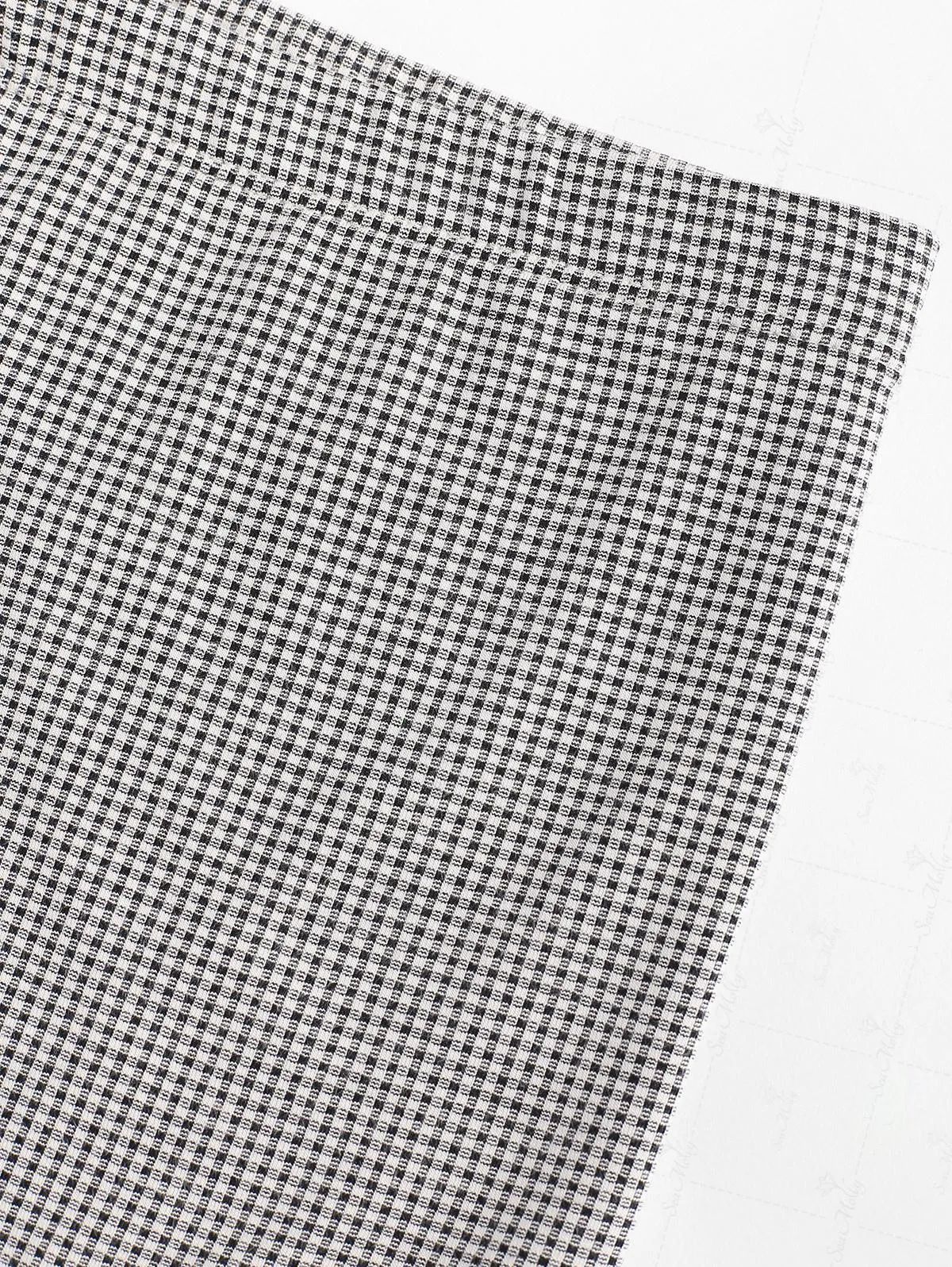 Seamolly Vintage Gingham High Waisted Beach Swim Bottom Boyshorts