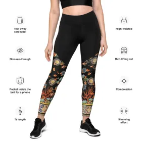 Shou Fish Compression Leggings
