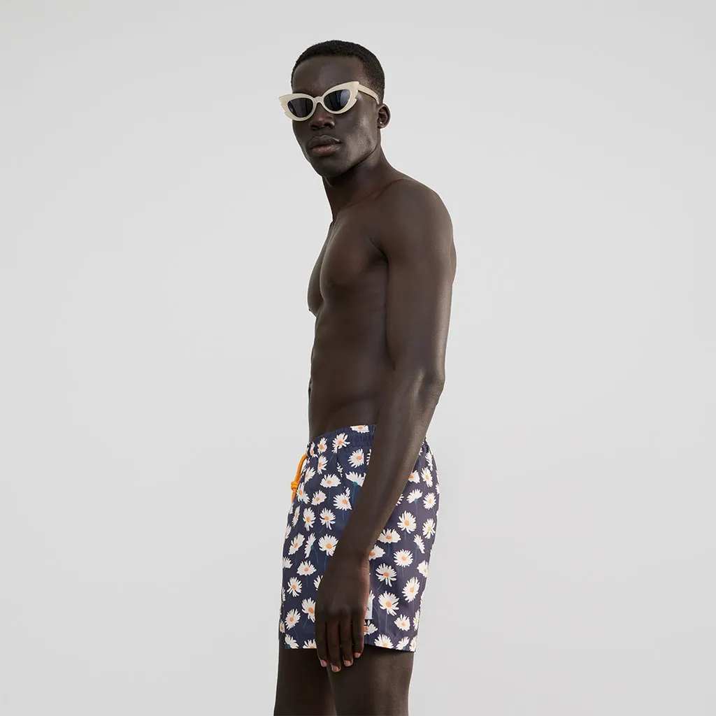 Skwosh Club MENS DAISY BABY SWIM SHORTS - DAISY PRINT