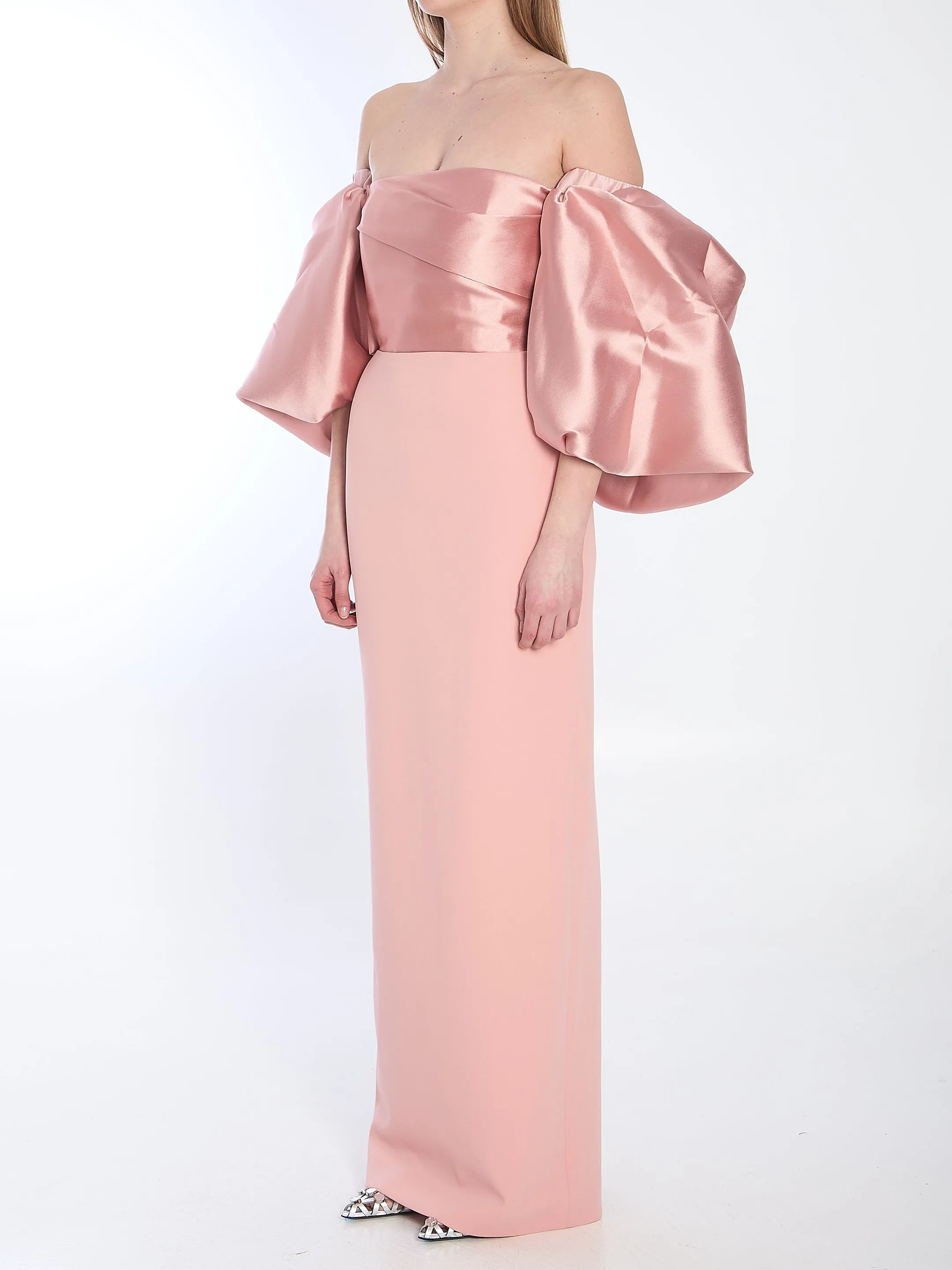 Solace London Floris Long Dress