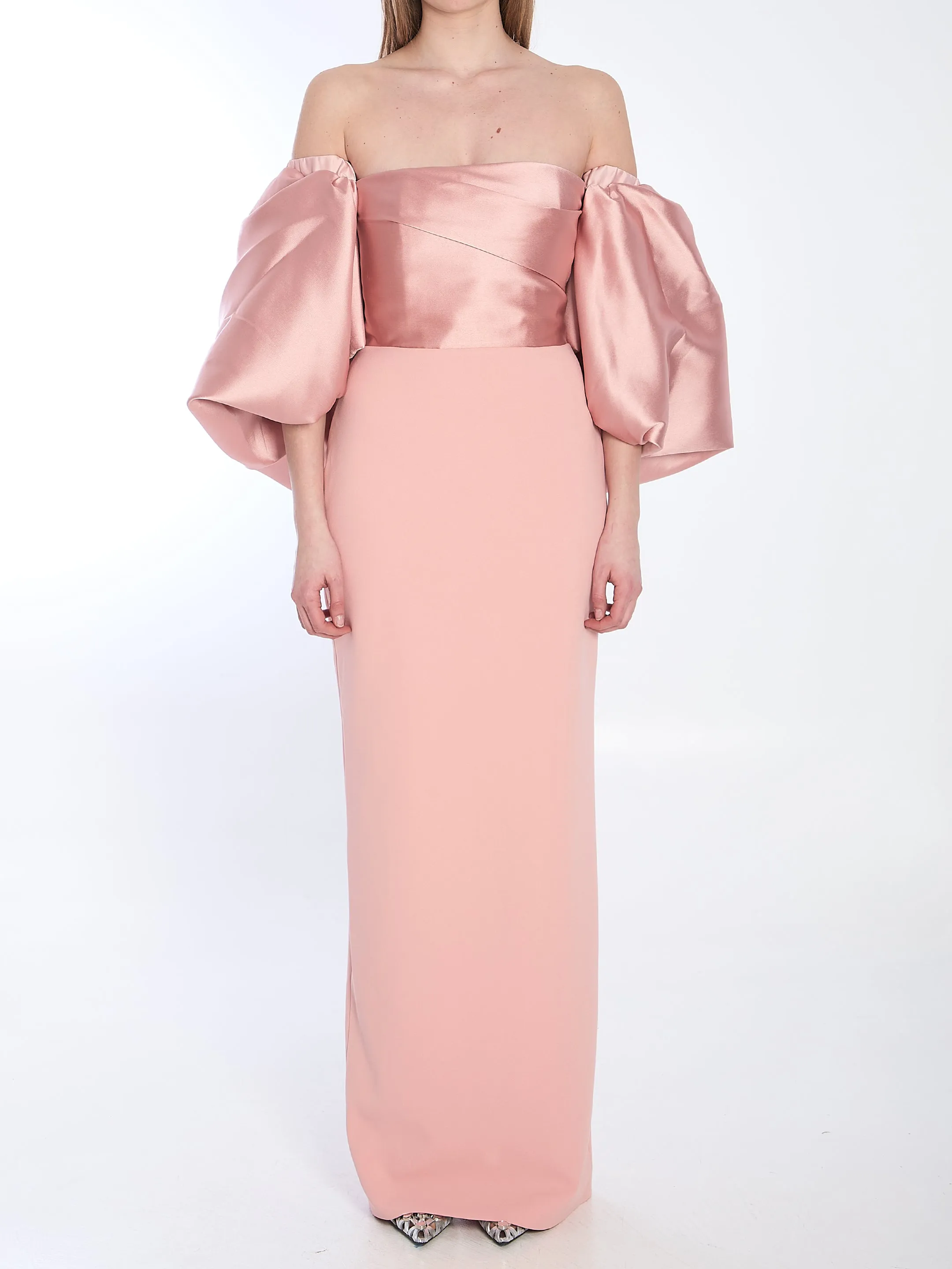 Solace London Floris Long Dress