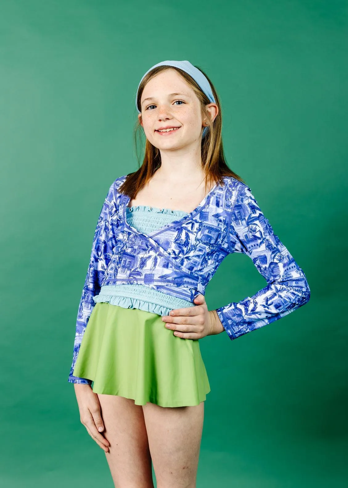 Sweet Pea Green | Youth Who Wears Short Skirts