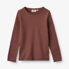 T-Shirt Belis - plum rose