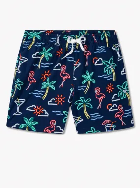 The Neon Lights 7.0" Stretch Short